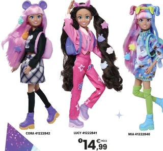 Poupée Kawaii Cora / Lucy / Mia Simba