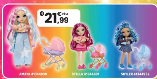 Poupée baby-sitter avec bébé Rainbow High