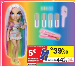 Poupée Rainbow High Hair Studio