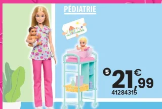 Coffret pédiatrie Barbie