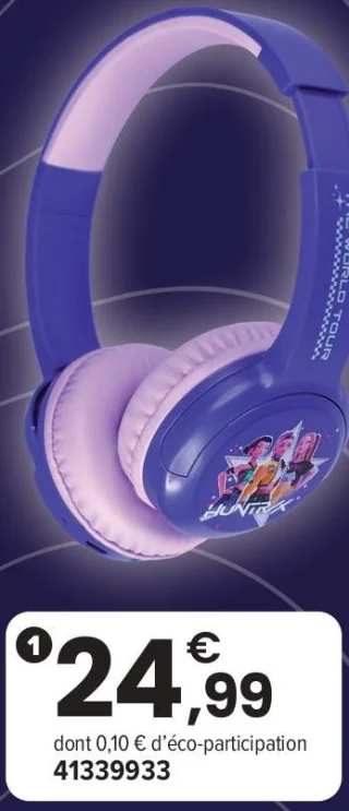 Casque Bluetooth KPop Demon Hunters