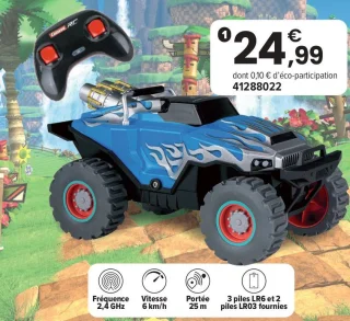Camion Sonic Sonic Racing Crossworlds Carrera RC