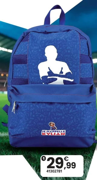 Sac à dos Je M'appelle Kylian