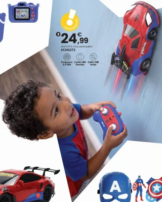Véhicule RC Spider-Man Wall Climber
