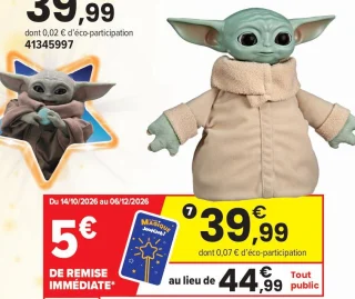 Figurine interactive Grogu Star Wars