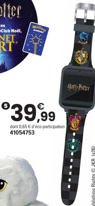 Montre enfant interactive Harry Potter