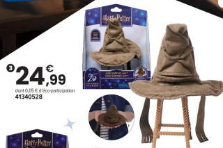 Mini Choixpeau magique interactif Wizarding World Harry Potter