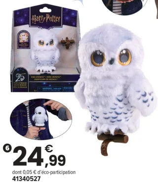 Mini Hedwige enchantée interactive Wizarding World Harry Potter