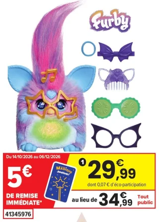 Peluche interactive Furby Vibes