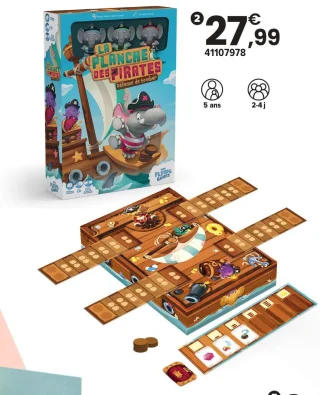 Jeu de société La Planche des Pirates