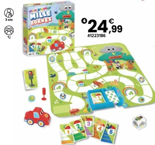 Jeu de société Mon Premier Mille Bornes