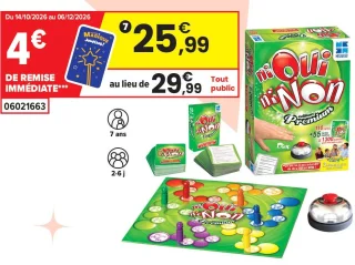 Jeu de société Ni Oui Ni Non - Édition Premium Megableu