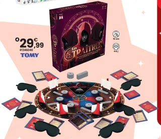 Jeu de société Les Traîtres TOMY