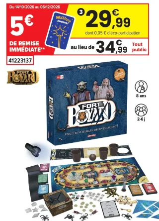 Jeu de société Fort Boyard - Version Immersive Lansay