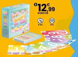Jeu de cartes Happy Mochi Asmodee