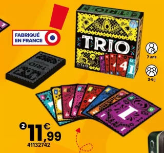 Jeu de cartes Trio Asmodee