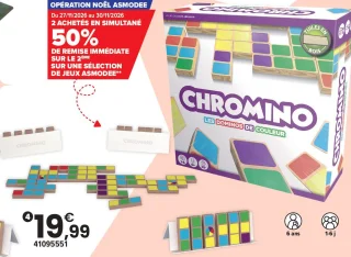 Jeu de société Chromino