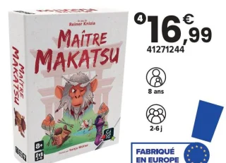Jeu de société Maitre Makatsu