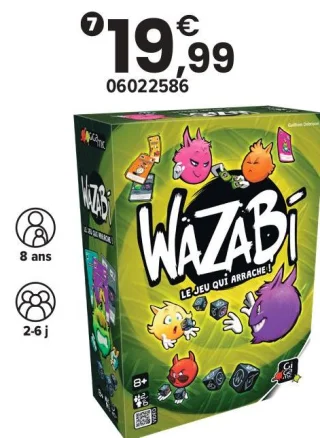 Jeu de dés Wazabi