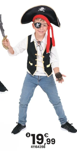 Déguisement et accessoires Pirate 5-8 ans Rubies