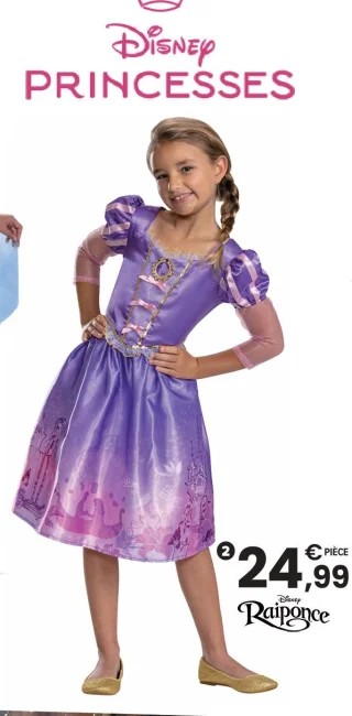 Déguisement Raiponce Disney Princesses