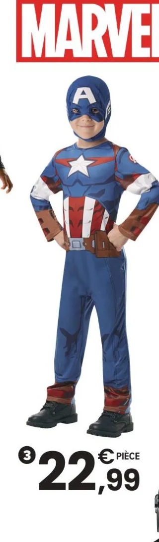 Déguisement Captain America Rubies