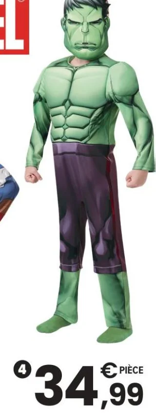 Déguisement luxe Hulk Rubies