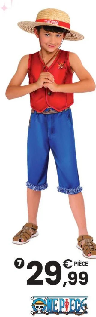 Déguisement Luffy One Piece Rubies
