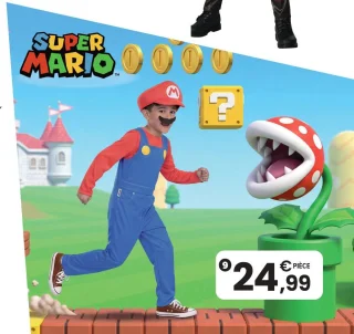 Déguisement Mario Rubies