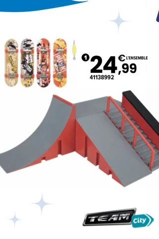 Coffret skatepark Team City