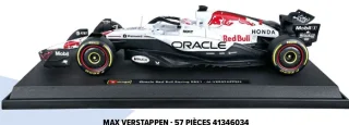Voiture miniature F1 kit à monter Oracle Red Bull Racing Max Verstappen Bburago