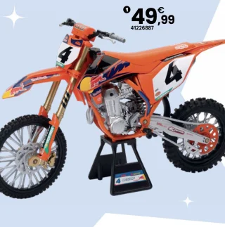 Moto KTM 450 SX Factory Racing Team N°4 Pilote Chase Sexton