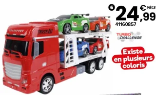 Camion de transport friction Turbo Challenge