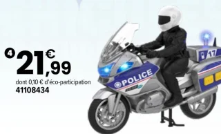 Moto de police
