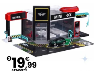 Majorette mini diorama et 1 véhicule Mini