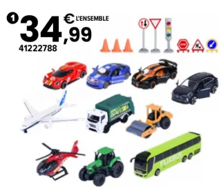 Majorette set découverte 10 pièces