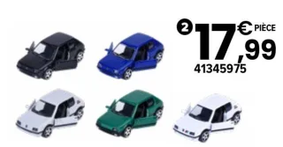 Peugeot 205 GTI 5 pièces Giftpack Majorette