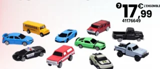 Set 10 véhicules Die Cast