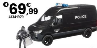 MB Sprinter camion de police forces spéciales