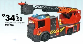 Camion pompiers Scania Team City