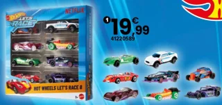 Pack 8 Let's Race Hot Wheels