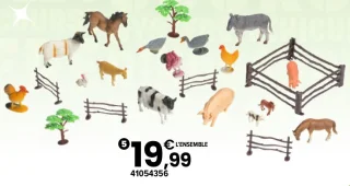 Team City Baril les animaux de la ferme