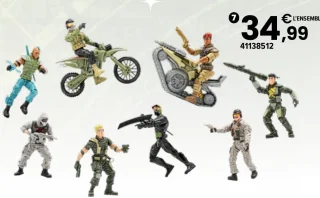 Coffret 8 soldats et accessoires