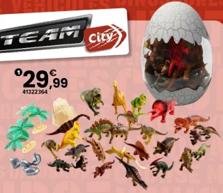 Œuf dinosaures Team City