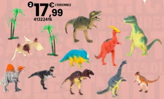 Set dinosaures 10 pièces