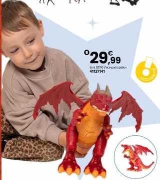 Dragon de feu Robo Alive