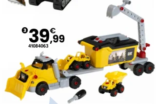 Ensemble camion 4 en 1 CAT