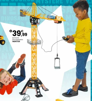 Grue géante filoguidée 120 cm Team City