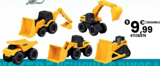 Mini véhicules de chantier