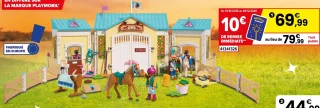 Playmobil 72127 Grand Centre Équestre et 2 chevaux